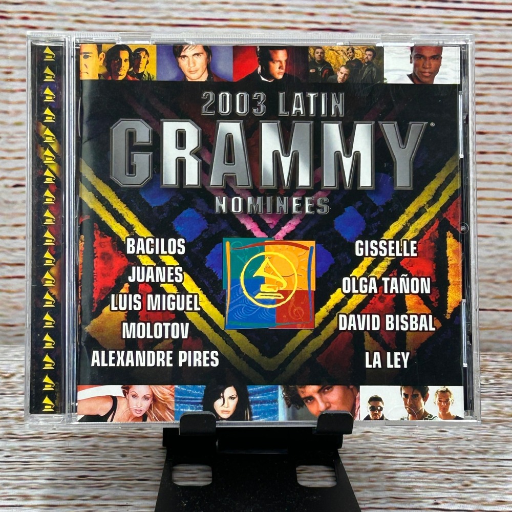 2003 Latin Grammy Nominees CD Various‎ Artists Juanes Luis Miguel B-0001039-02